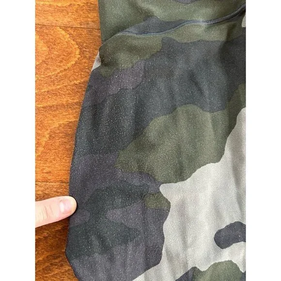 Offline By Aerie Real Me 7/8 Hi Rise Leggings Camo Print Stretch Ankle Sz‎ M - Picture 3 of 9